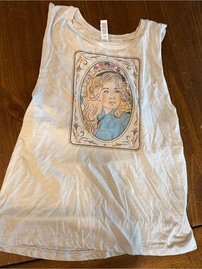 Bella Canvas Cream Boho Dolly Parton Graphic Tee